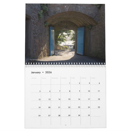 Isles of Scilly Calendar Kalender (Jan 2026)