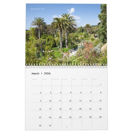 Isles of Scilly Calendar Kalender (Mär 2026)