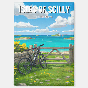 Isles of Scilly England Cornwall Travel Magnet