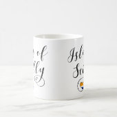 Isles of Scilly Flag Herz Kaffeetasse (Mittel)