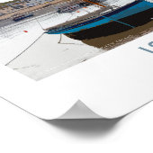 Isles of Scilly Railway Poster (Ecke)