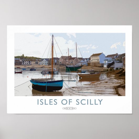 Isles of Scilly Railway Poster (Vorne)