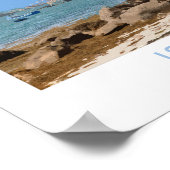 Isles of Scilly Railway Poster (Ecke)