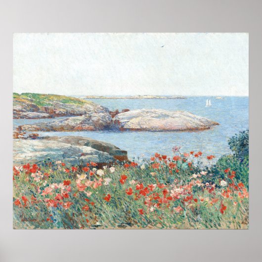 Isles of Shoals - Childe Hassam Art Poster (Vorne)