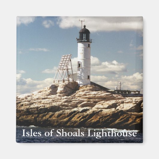 Isles of Shoals Lighthouse, New Hampshire Magnet (Vorne)
