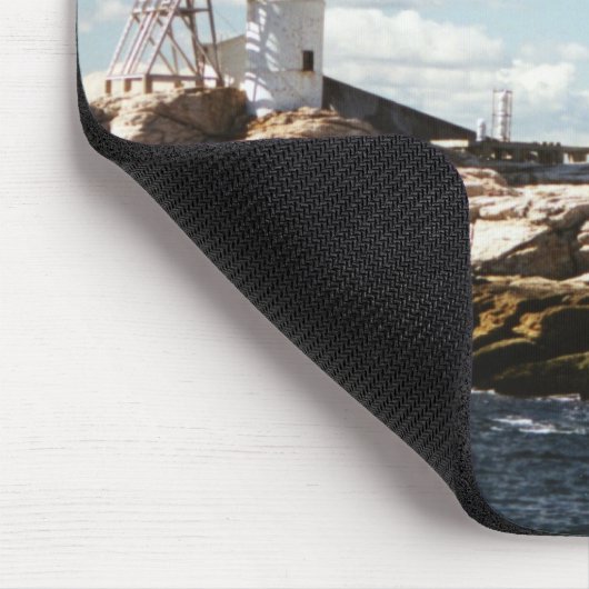 Isles of Shoals Lighthouse, New Hampshire Mousepad (Ecke)