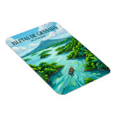 Isletas de Granada Nicaragua Magnet (Rechte Seite)