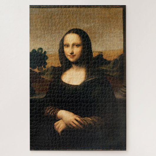 Isleworth Mona Lisa - Leonardo da Vinci Puzzle (Vertikal)