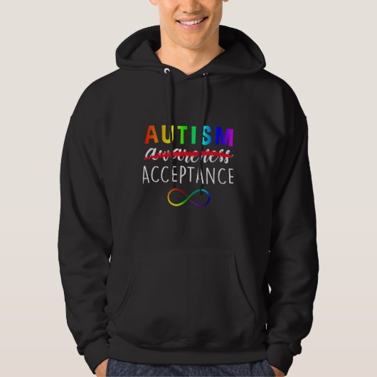 Ism Acceptance Autism Awareness 38 Hoodie (Vorderseite)