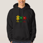Ism Puzzle Chemistry Time Table Elements Autismus Hoodie (Vorderseite)