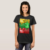 Ism Puzzle Chemistry Time Table Elements Autismus  T-Shirt (Vorne ganz)