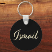 Ismail whitegold Button-Schlüsselger Schlüsselanhänger (Vorderseite)