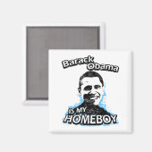 ismyhomeboy - Barack Obama Magnet (Vorderseite/Rückseite)