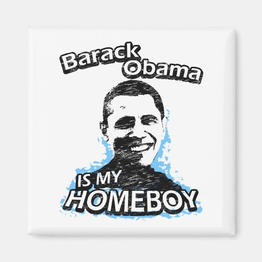 ismyhomeboy - Barack Obama Magnet (Vorne)