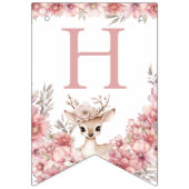 Isn’t She One Deerful Birthday Bunting Wimpelkette (Zweite Fahne)