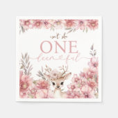 Isn’t She One Deerful Birthday Napkins Serviette (Vorderseite)