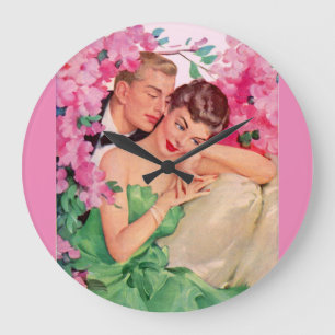 Isn't It Romantic Große Wanduhr