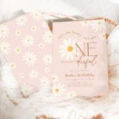 Isn't She ONEderful Daisy 1st Birthday Einladung