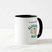 iso AlphaBet Tasse für männlichen Kaffee (VorderseiteRechts)