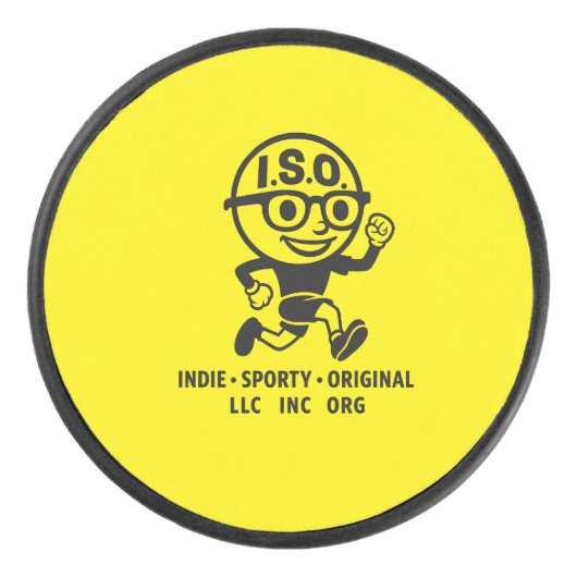 ISO EISHOCKEY PUCK (Vorderseite)
