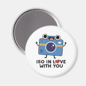 ISO in Liebe mit Ihrem lustigen Kamerapuffer Magnet (Vorderseite/Rückseite)