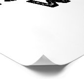 ISO in Liebe mit Ihrem lustigen Kamerapuffer Poster (Ecke)