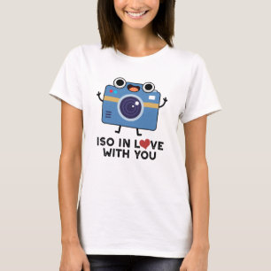 ISO in Liebe mit Ihrem lustigen Kamerapuffer T-Shirt