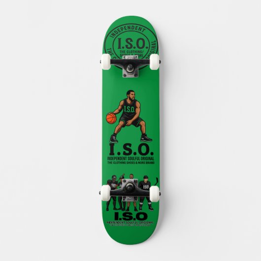 ISO SK8 Mehr Skateboard (Vorderseite)