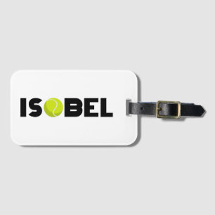Isobel Tennis Luggage Tag Gepäckanhänger