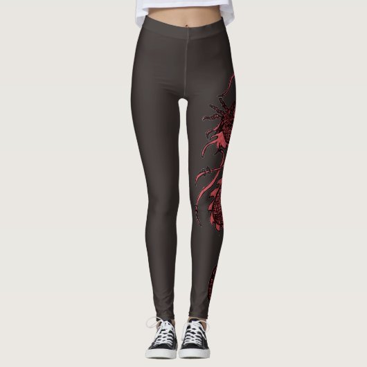 Isobels Drache-Leggings Leggings (Vorderseite)