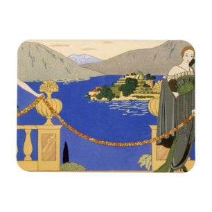 Isola Bella, Abendskleider entwarf durch Redfern, Magnet