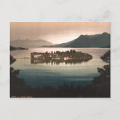 Isola Bella by Moonlight, Lago Maggiore, Italien Postkarte (Vorderseite)