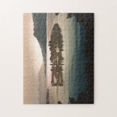Isola Bella by Moonlight, Lago Maggiore, Italien Puzzle (Vertikal)