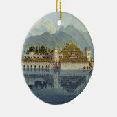 Isola Bella, See Maggiore: die terassenförmig Keramikornament (Rechts)