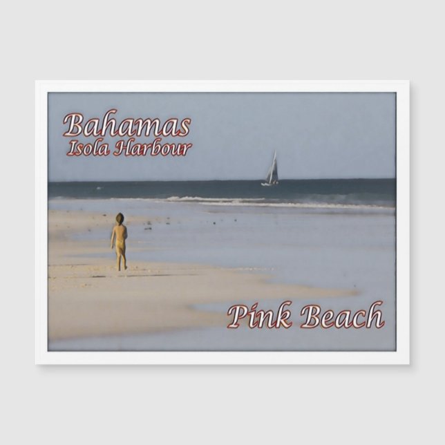 Isola Harbour - Bahamas - Magnetkarte (Vorderseite)