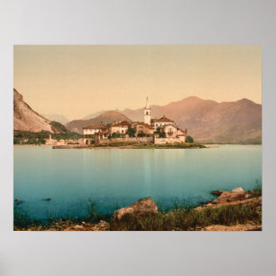 Isola Pescatori I, See Maggiore, Italien Poster