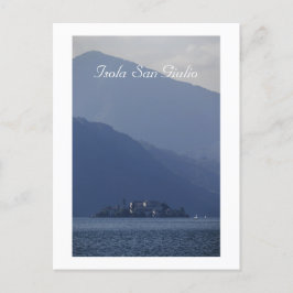 Isola San Giulio, Orta-See, Italien Postkarte