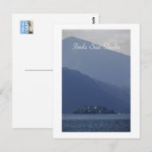 Isola San Giulio, Orta-See, Italien Postkarte (Vorne/Hinten)