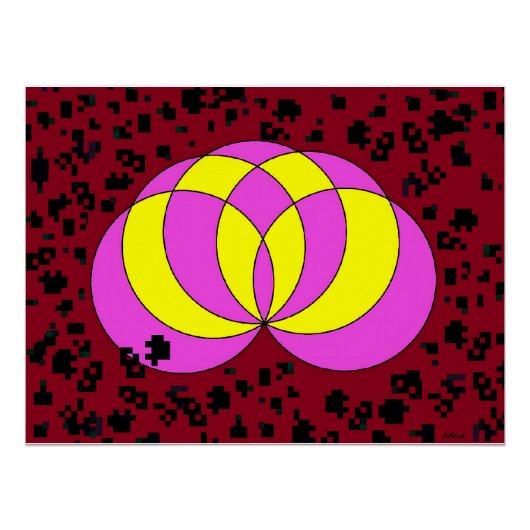 Isolated Spiralina Field Poster (Vorderseite)