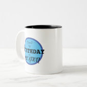 Isolation Geburtsdatum Tasse (Vorderseite Links)