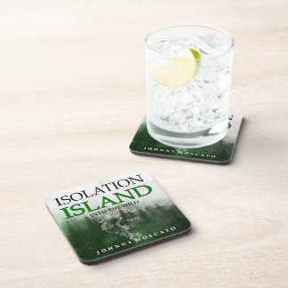 Isolation Island Buchcover Getränkeuntersetzer
