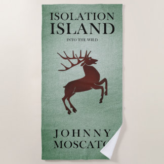 Isolation Island Deer Strandtuch