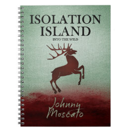Isolation Island Hirsch Design Notizblock