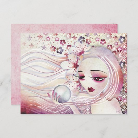 Isolations-Postkarten Postkarte (Vorne/Hinten)