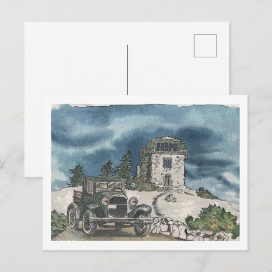 Isolationssuche Postkarte (Vorne/Hinten)