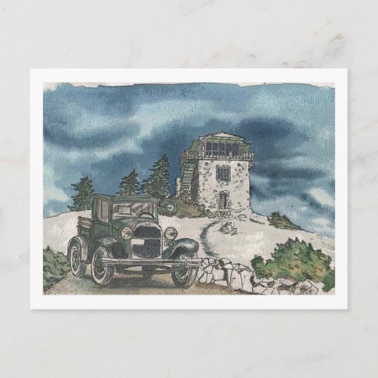 Isolationswarte Postkarte (Vorderseite)