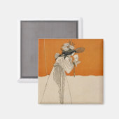 Isolde, Illustration aus 'The Studio', 1895 (lith Magnet (Vorderseite/Rückseite)