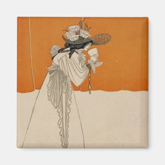 Isolde, Illustration aus 'The Studio', 1895 (lith Magnet (Vorne)