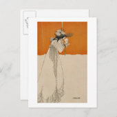 Isolde, Illustration aus 'The Studio', 1895 (lith Postkarte (Vorne/Hinten)