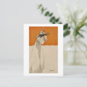 Isolde, Illustration aus 'The Studio', 1895 (lith Postkarte (Stehend Vorderseite)